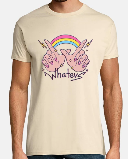 T-shirt whatevs! camicia da uomo