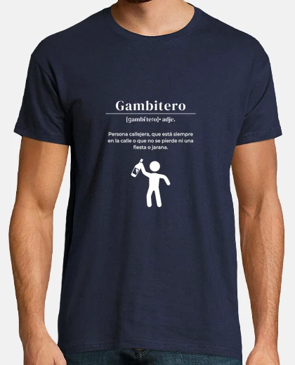 T-shirt white gambitero