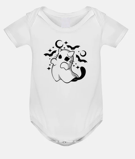 Kids white ghost kitten