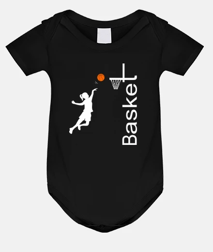 Kids white girl basket
