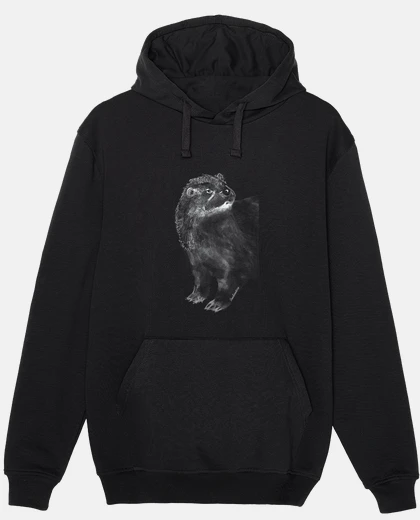 Hoodie white otter
