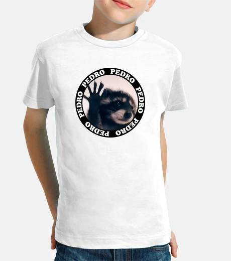 Kids white pedro raccoon