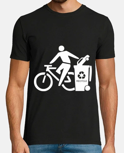 Tee-shirt white trash cotxe
