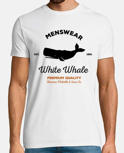 Camiseta White whale Moby Dick
