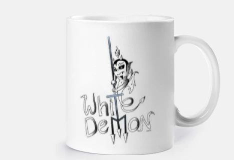white demon cup