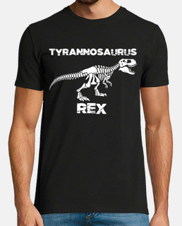 white tyrannosaurus skeleton