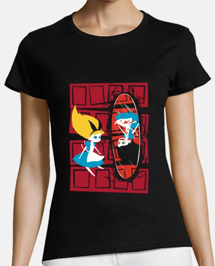 Tee-shirt who est alice? - femme