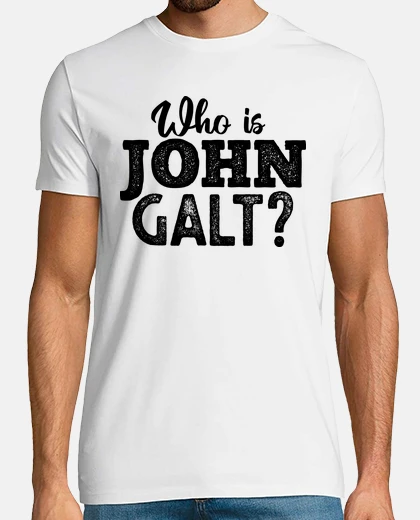 Camiseta WHO IS JOHN GALT