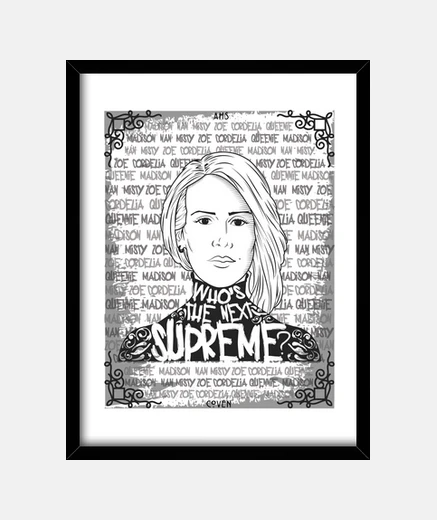 Cuadro whos el siguiente cartel supremo