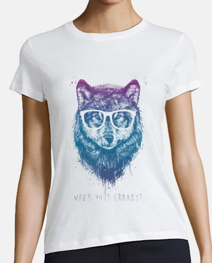 Tee-shirt whos votre grand-mère?