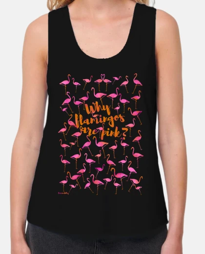 Camiseta Why Flamingos are pink?
