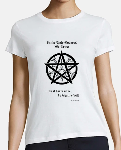 T-shirt Wiccan White