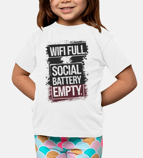 Abbigliamento wifi pieno social batteria scarica intr