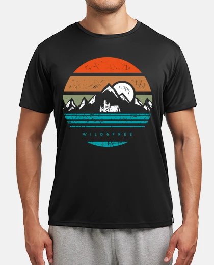 T-shirt wild and free