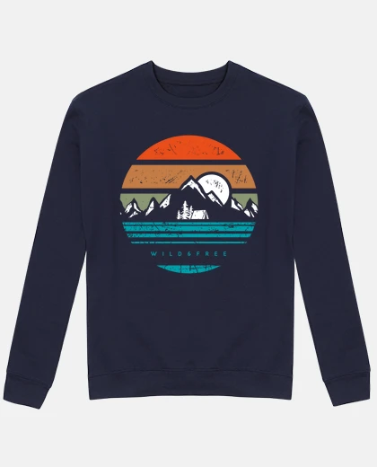 Hoodie wild and free