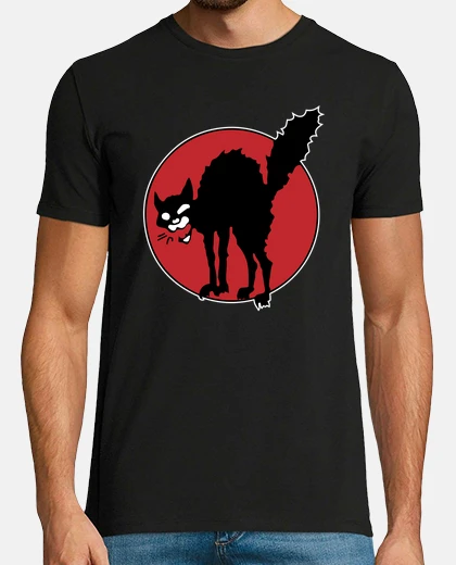 T-shirt wild cat