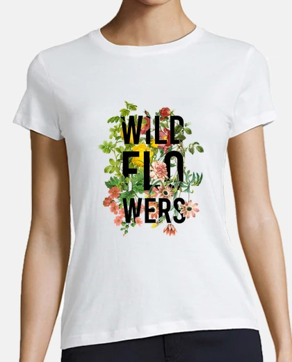 Playera wildflowers  plant gardening