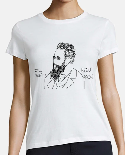 T-shirt wilhelm röntgen da bn18