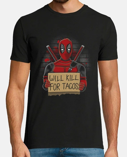 Camiseta Will Kill for Tacos