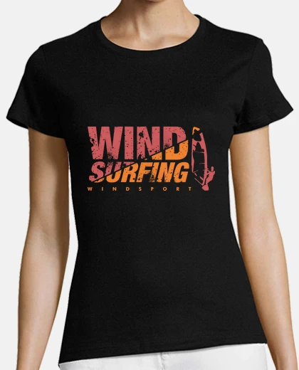 Playera windsurf naranja
