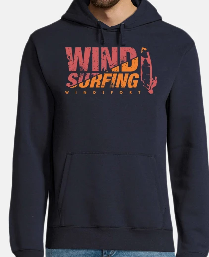Sudadera windsurf naranja