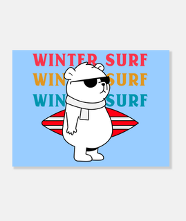 winter surf