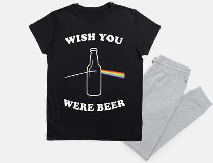 Wish You Were Beer - funny gift idea