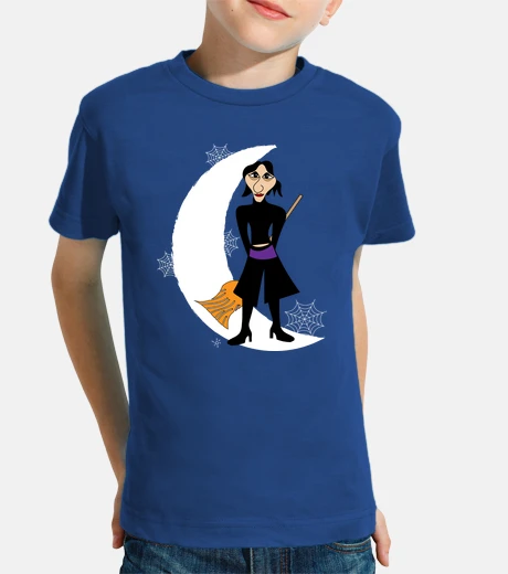 Children's witch - moon