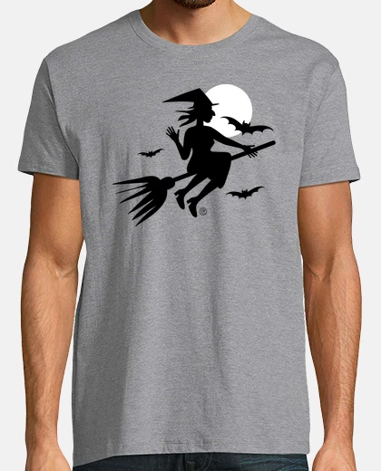 T-shirt witch - murcielagos