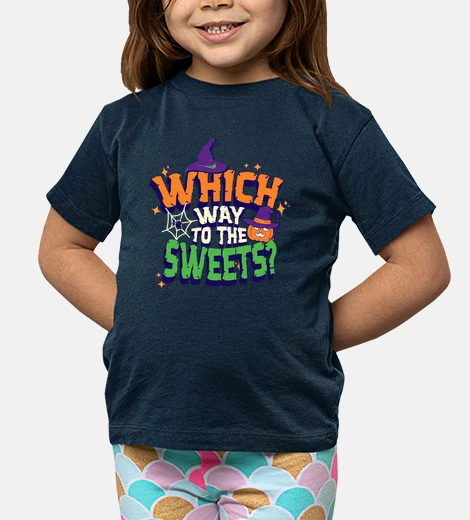 Kids Witch Hat and Cute Spider Fun Design