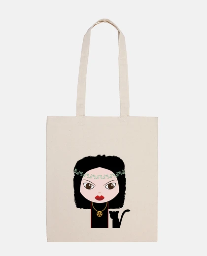 Bag witch with cat - bag