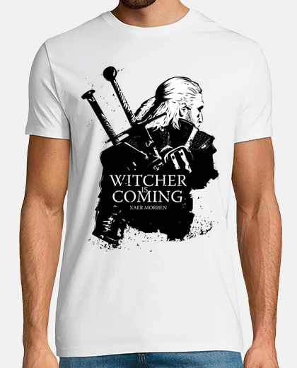 T-shirt Witcher Is Coming