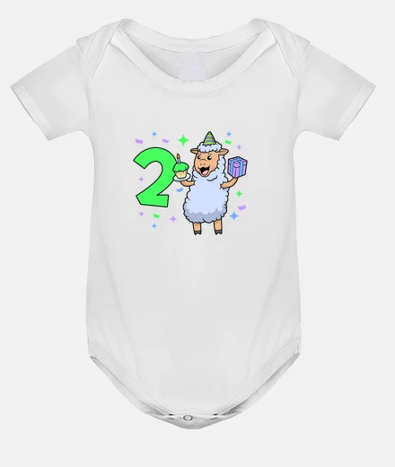 Kids With a sheep   girl birthday 2 years ol