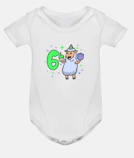 Kids With a sheep   girl birthday 6 years ol