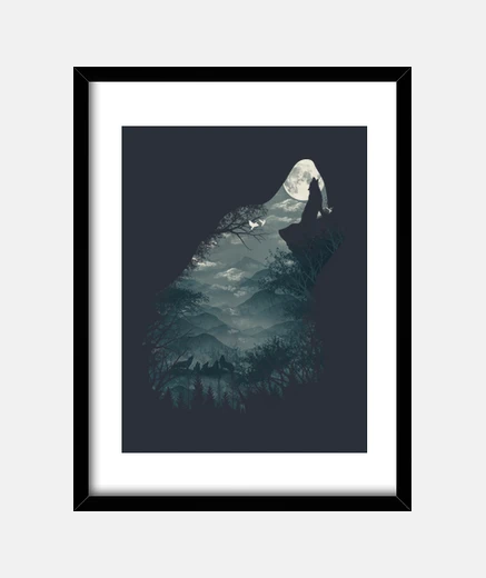 Framed Wolf