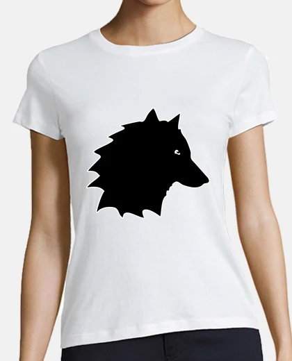 T-shirt wolf head