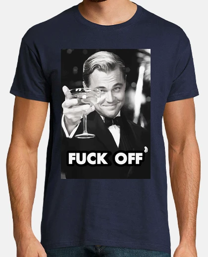 Camiseta wolf of wall street Fuck off