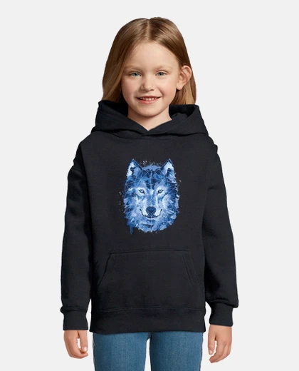 Kids wolf rare artistic drawing .collector.