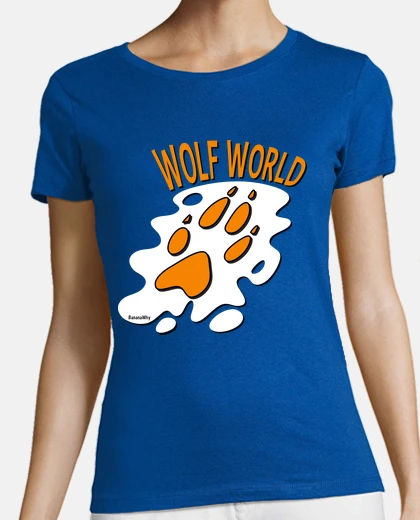 T-shirt wolf world