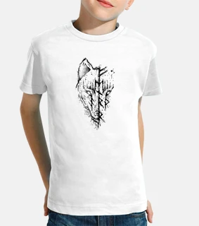 wolf fenrir viking trash futhark rune