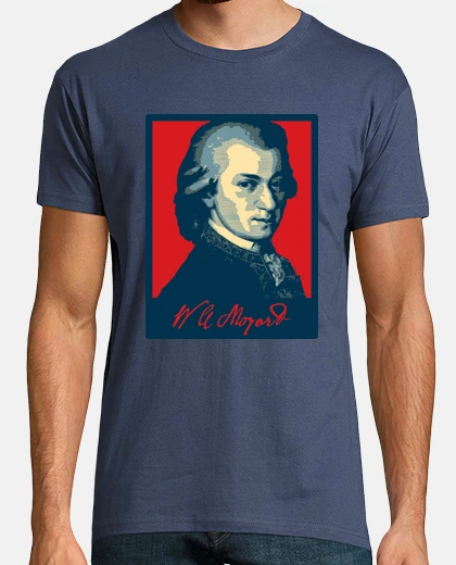 Camiseta Wolfgang Amadeus Mozart