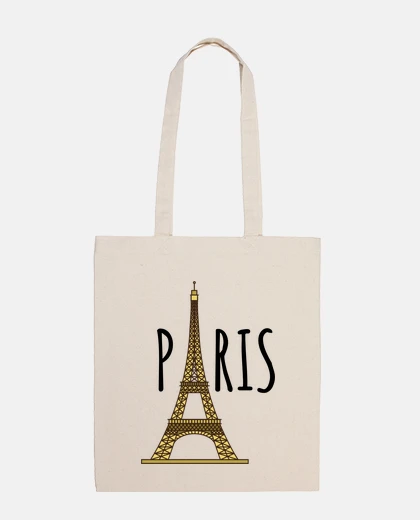 Bag woman bag tote bag, visit paris and the eiffel tower. paris is a party, paris at night, all