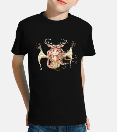 Children's woman deer infant short manga