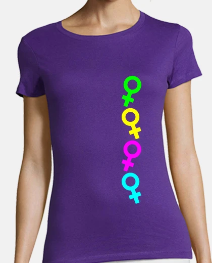T-shirt woman symbols 4