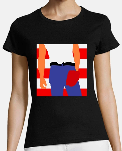 T-shirt woman t-shirt - born in the usa