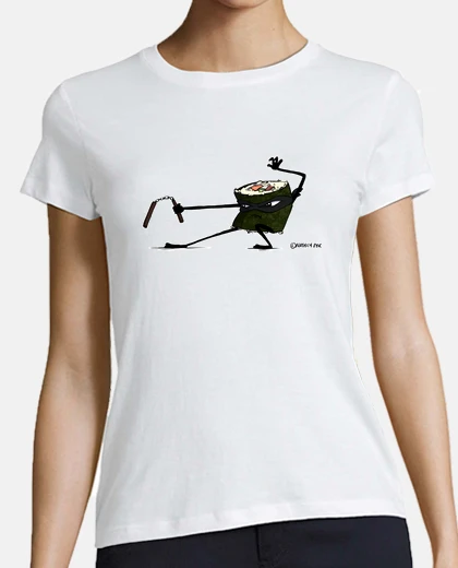 T-shirt woman t-shirt ninjasushi nuntsaku