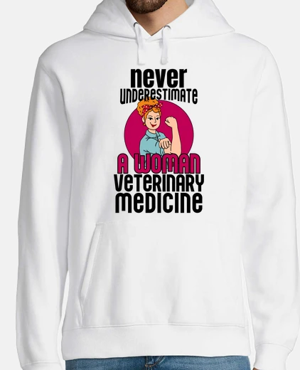 Sudadera woman veterinary medicine