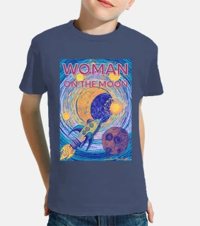 woman on the moon