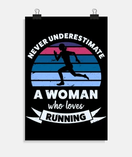 woman who loves running funny mom gift
