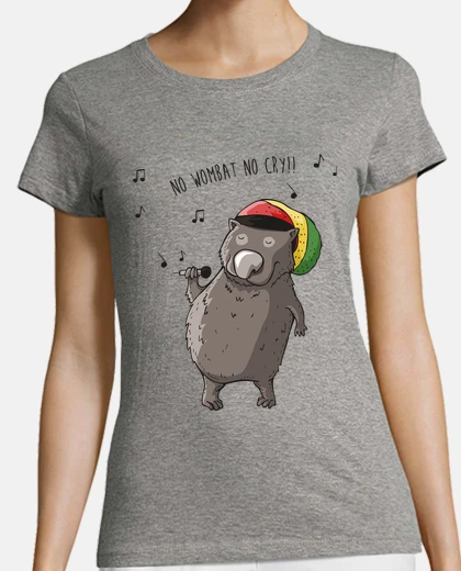 T-shirt wombat no cry